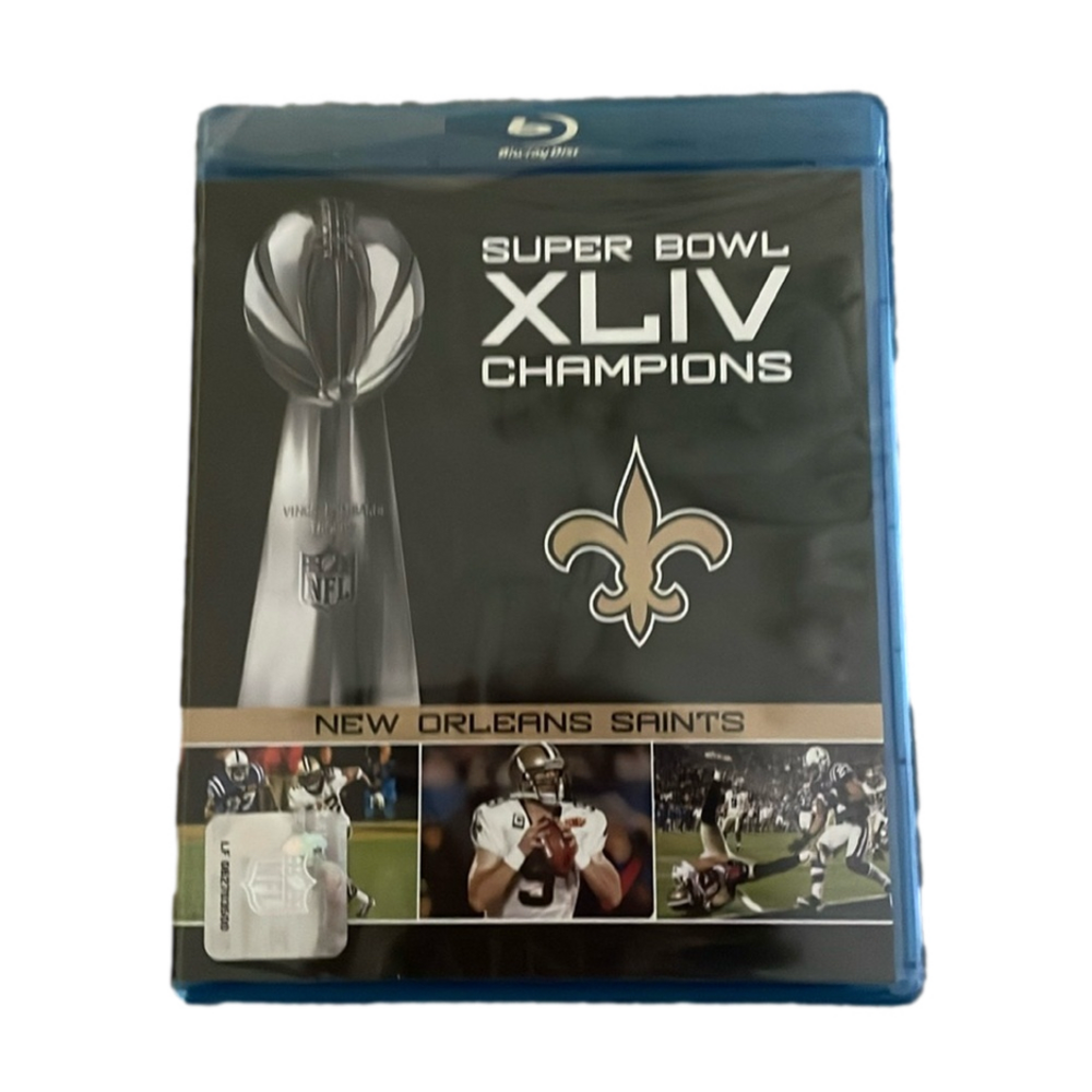 Super Bowl XLIV Champions Saints Blu-Ray New!